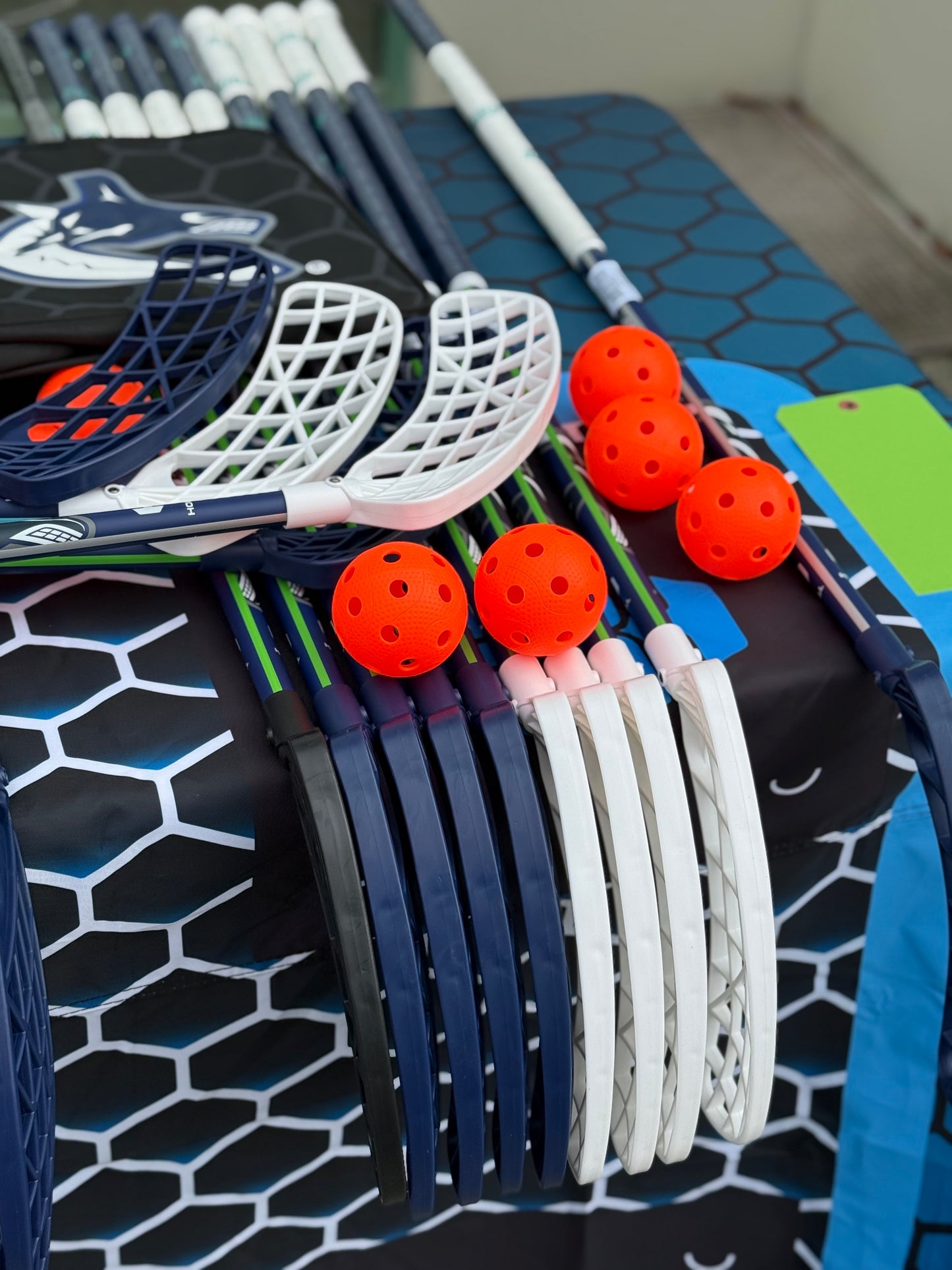 JR Canucks Floor Hockey Stick