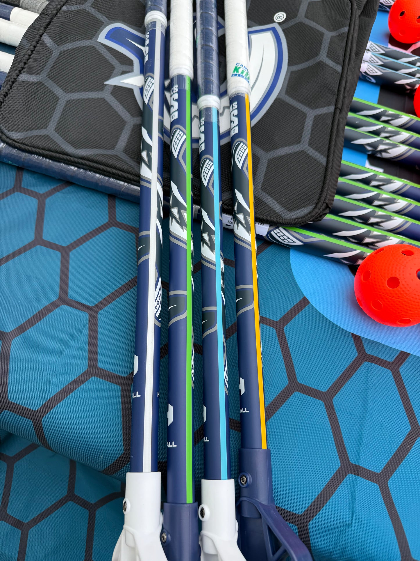 JR Canucks Floor Hockey Stick